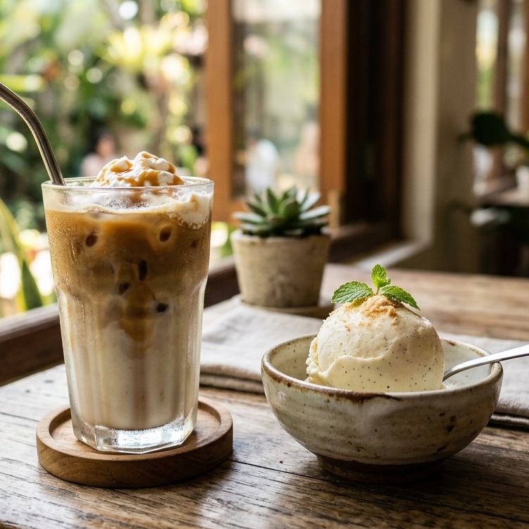 Vanilla for cafés — beverages, desserts and signature creations